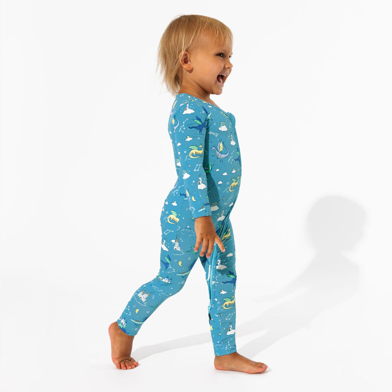 Dragon Dreams Bamboo Convertible Footie