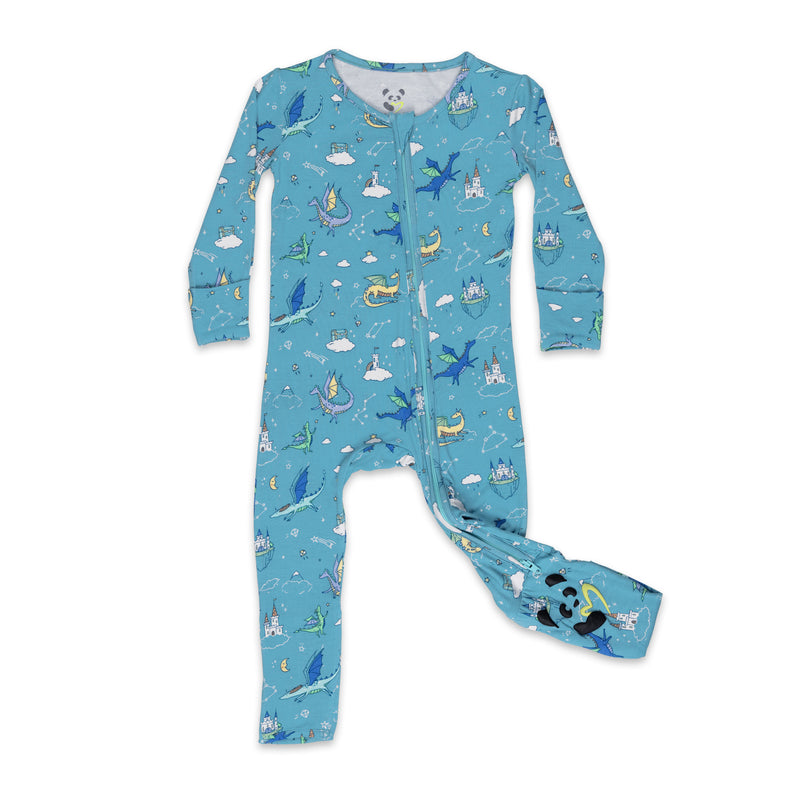 Dragon Dreams Bamboo Convertible Footie