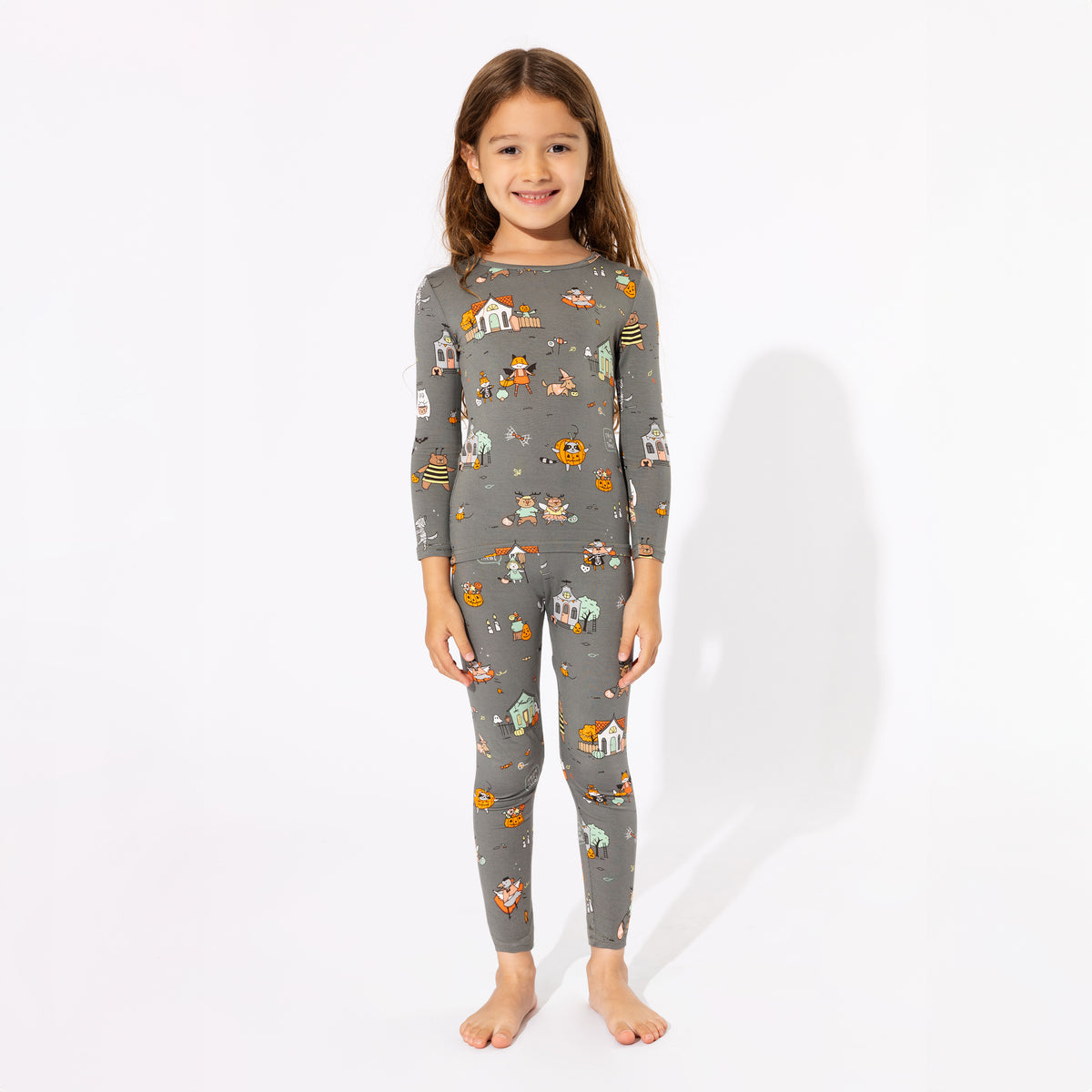 Trick or Treaters Bamboo Kids Pajamas