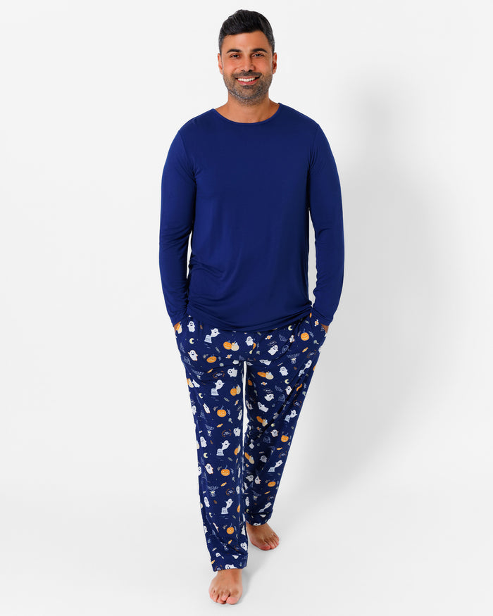 Ghosts Bamboo Men's Pajama Set