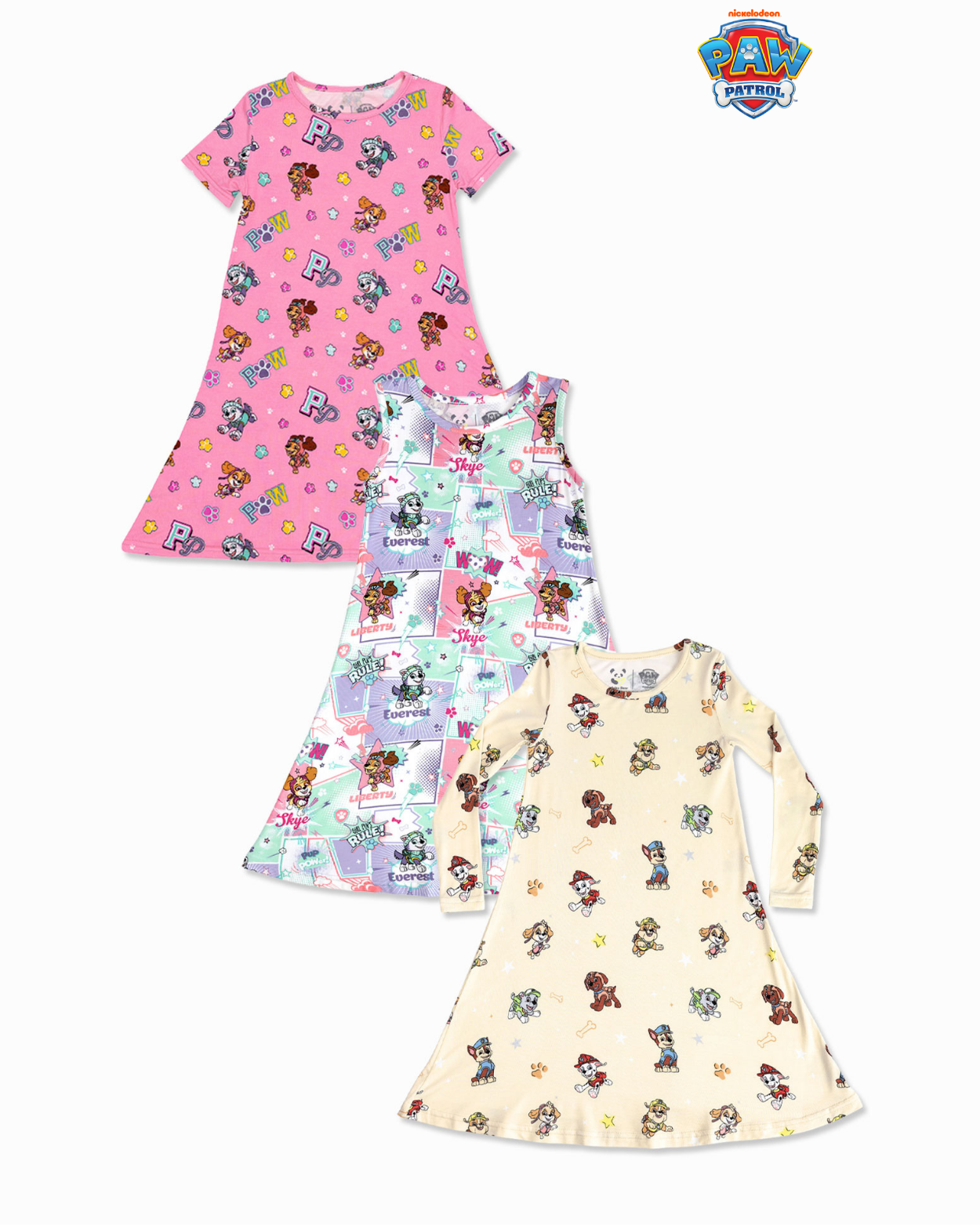 PAW Patrol Girls Adventure Bamboo Dress Bundle