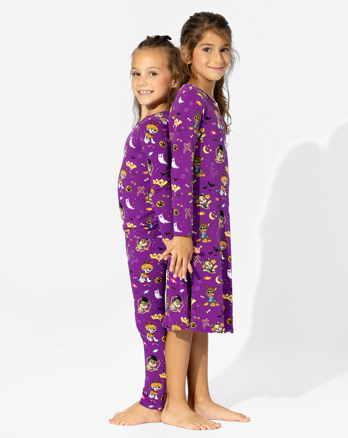 PAW Patrol: Halloween Bamboo Girls' Long Sleeve Dress