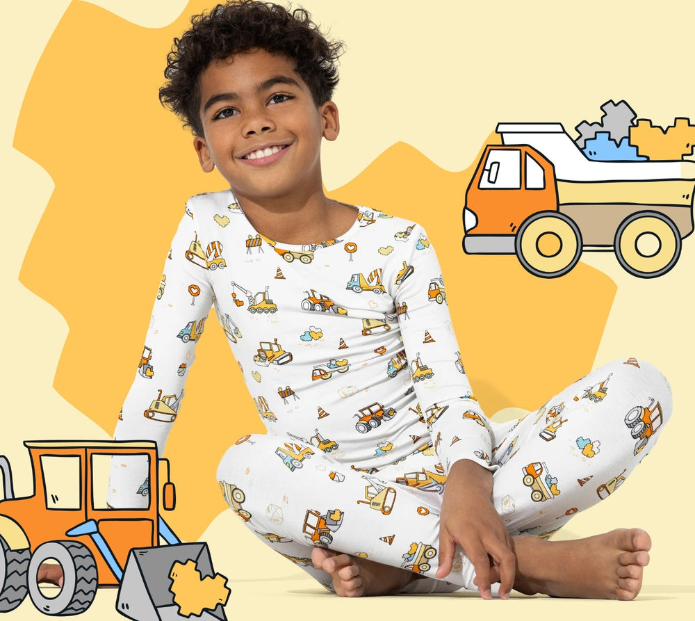Boys' Bamboo Two-Piece Pajama Sets
