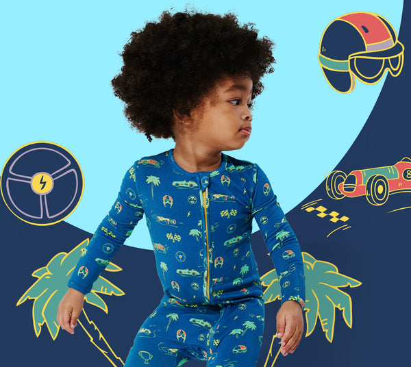 Boys' Bamboo Convertible Footie Collection