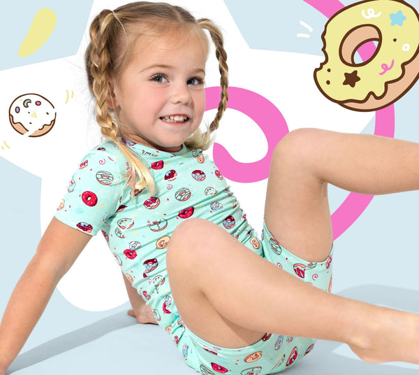 Bamboo Pajama Short Sets for Girls