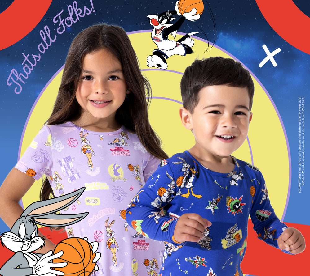 Tune Squad Sleepwear: Space Jam & Lola Bunny Bamboo Pajamas
