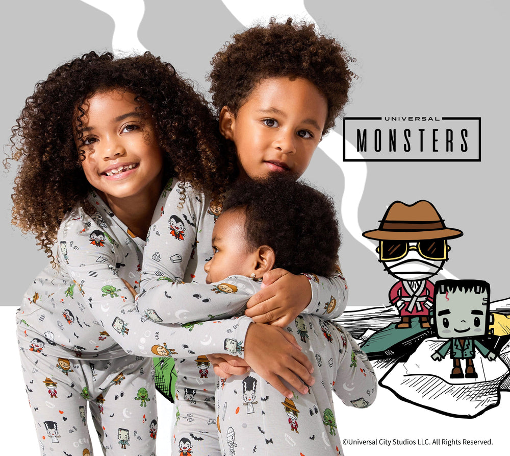 Little Monsters Bamboo Pajamas – Soft, Spooky, and Seriously Cozy