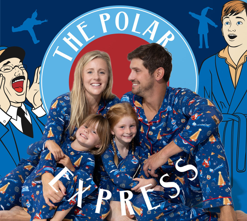 All Aboard the Coziness Train: The Polar Express™ Bamboo Pajamas & Apparel