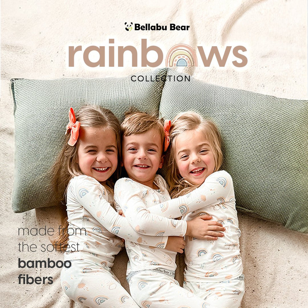 Rainbow Baby Bamboo Pajamas