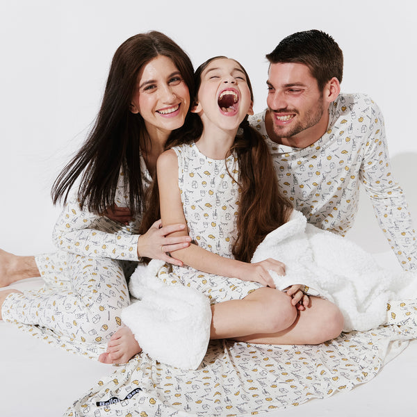 Milk and Cookies Premium Bamboo Family Matching Pajamas