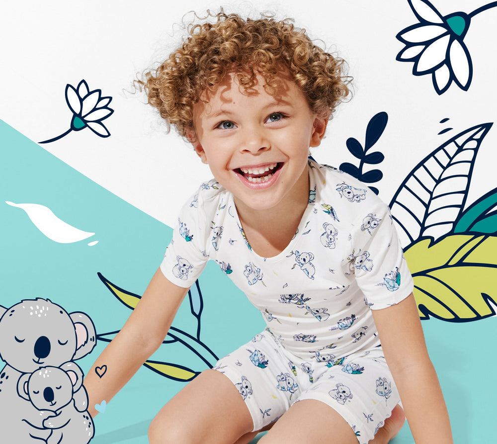 Boys' Bamboo Pajama Short Sets