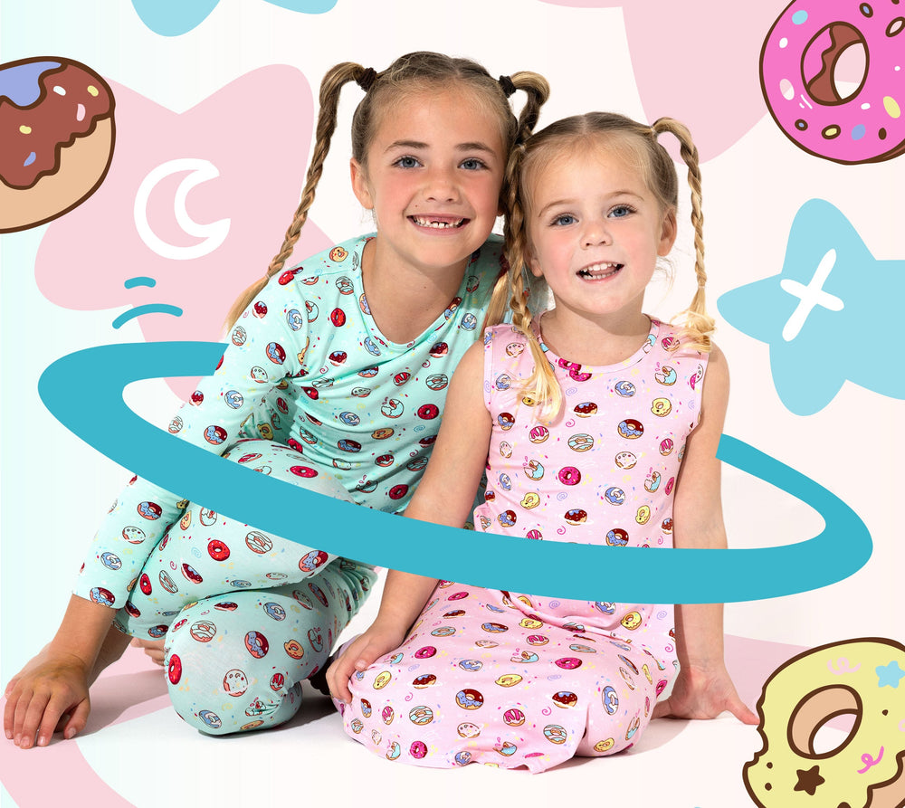 NEW! Space Donut Bamboo Family Matching Pajamas | Bellabu Bear