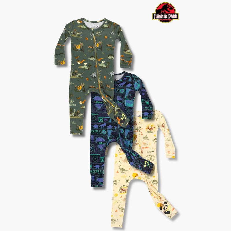 Jurassic Park Bundle - Bamboo Convertible Footies