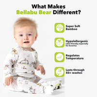 Holy Night Bamboo Convertible Footie