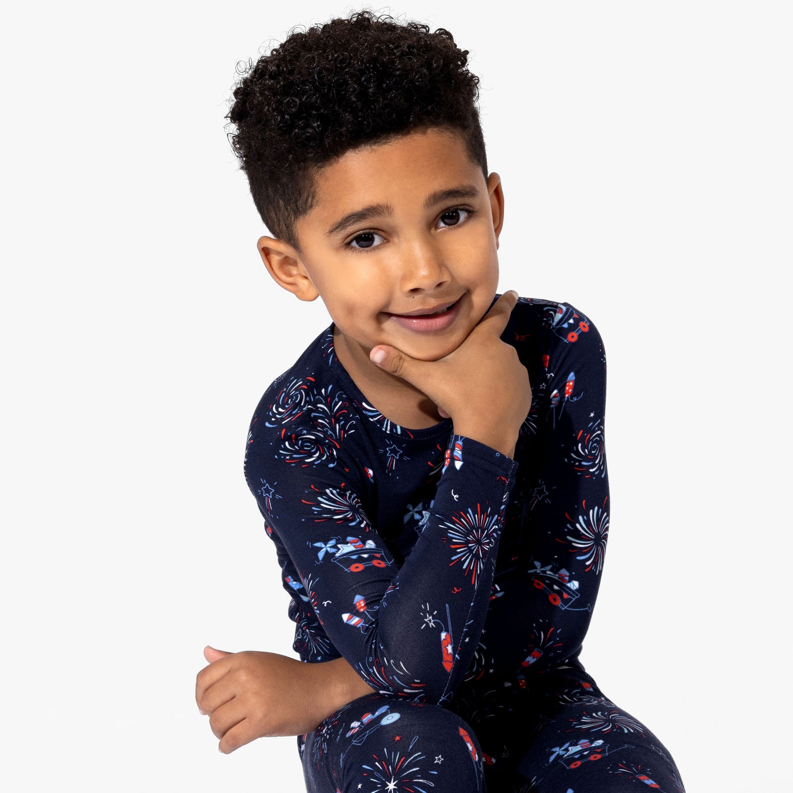 Fireworks Bamboo Kids Pajamas
