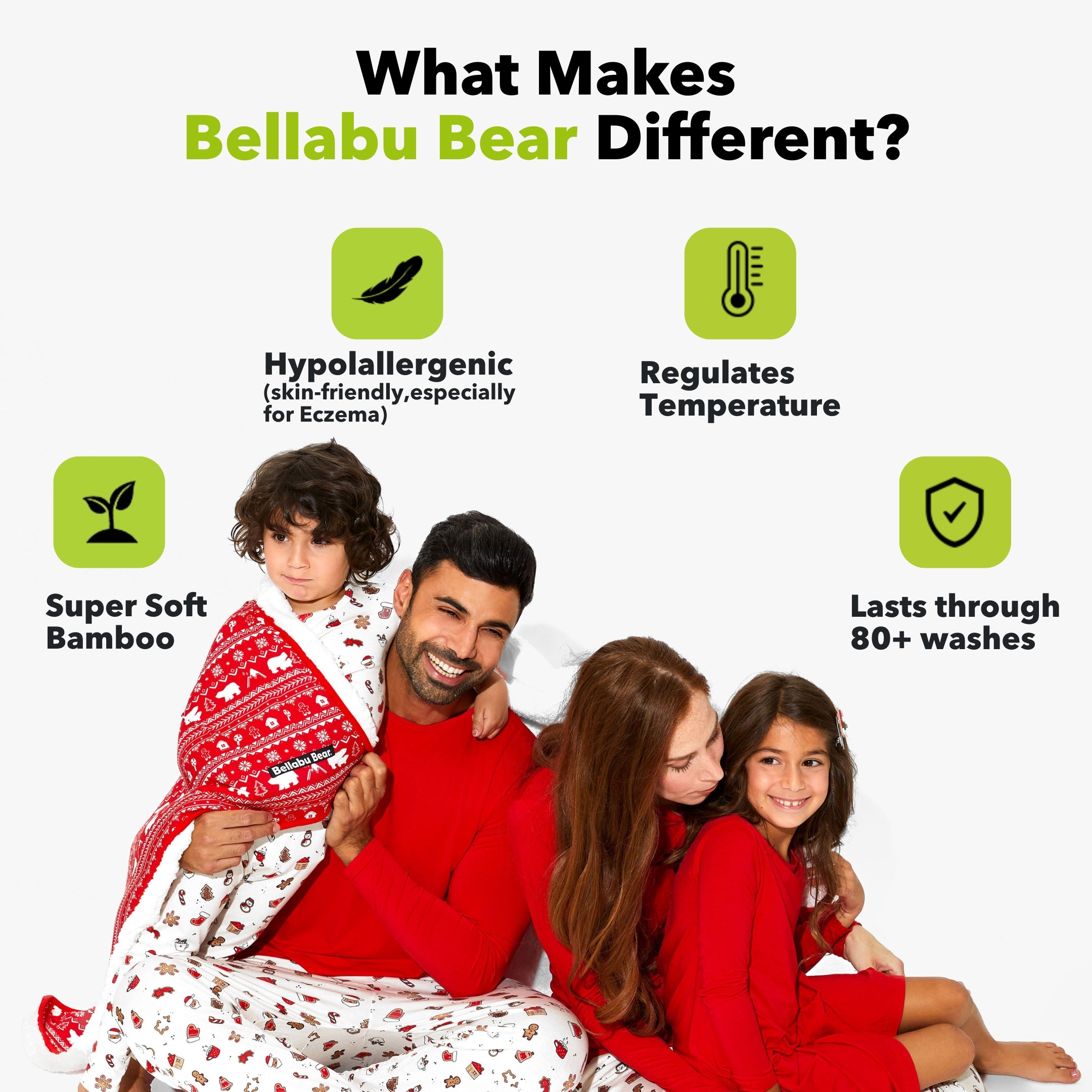 Sugar Cookies Bamboo Kids Pajamas | Sweet & Cozy Holiday Sleepwear