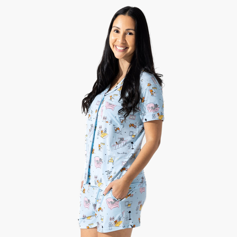 Tom & Jerry: Home Sweet Home Bamboo Women's Pajama Short Set