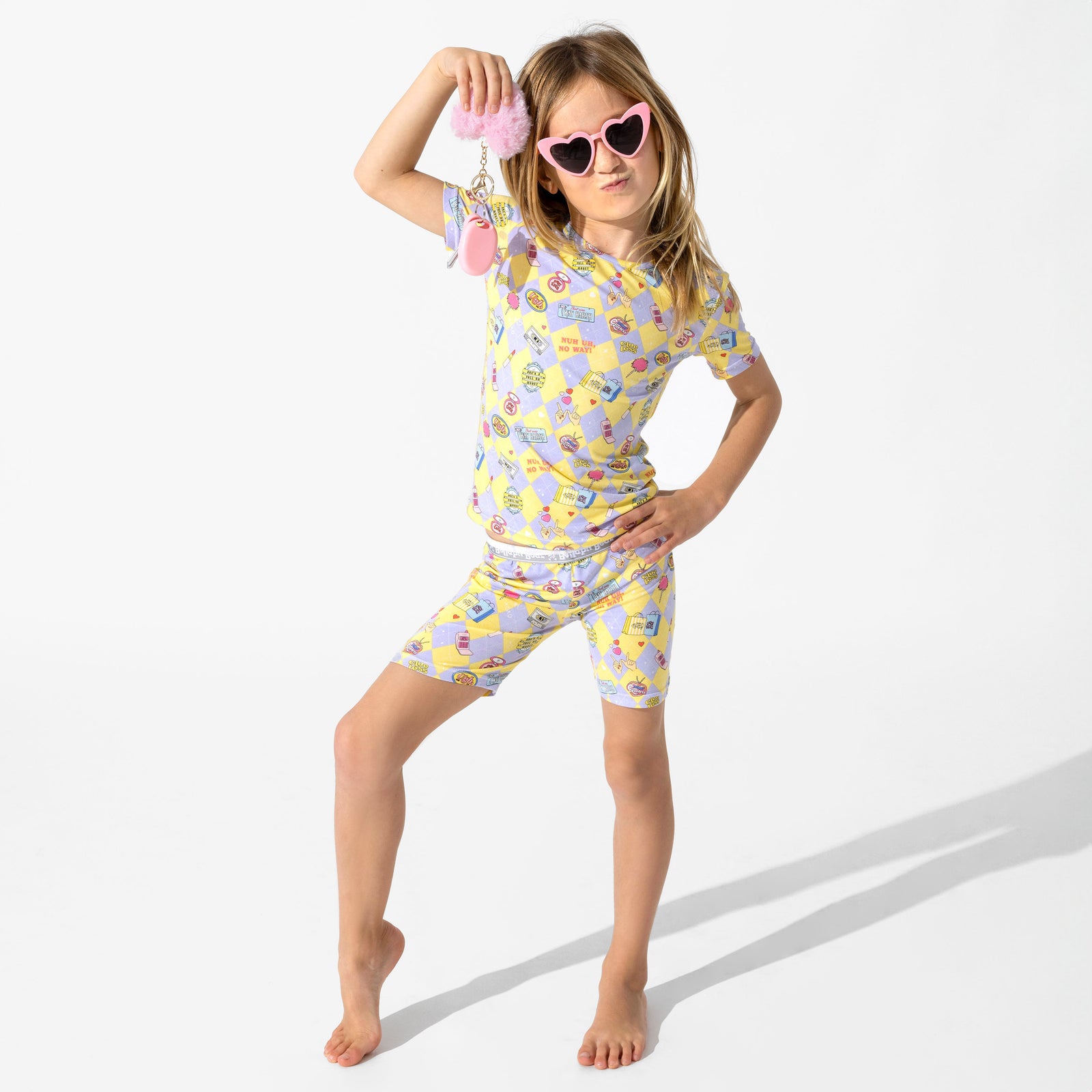 Clueless As If! Bamboo Kids Pajama Short Set