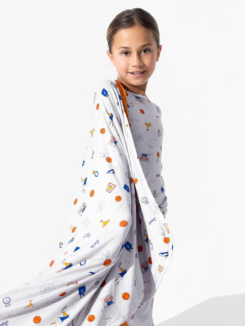 All Star Basketball Bamboo Blanket