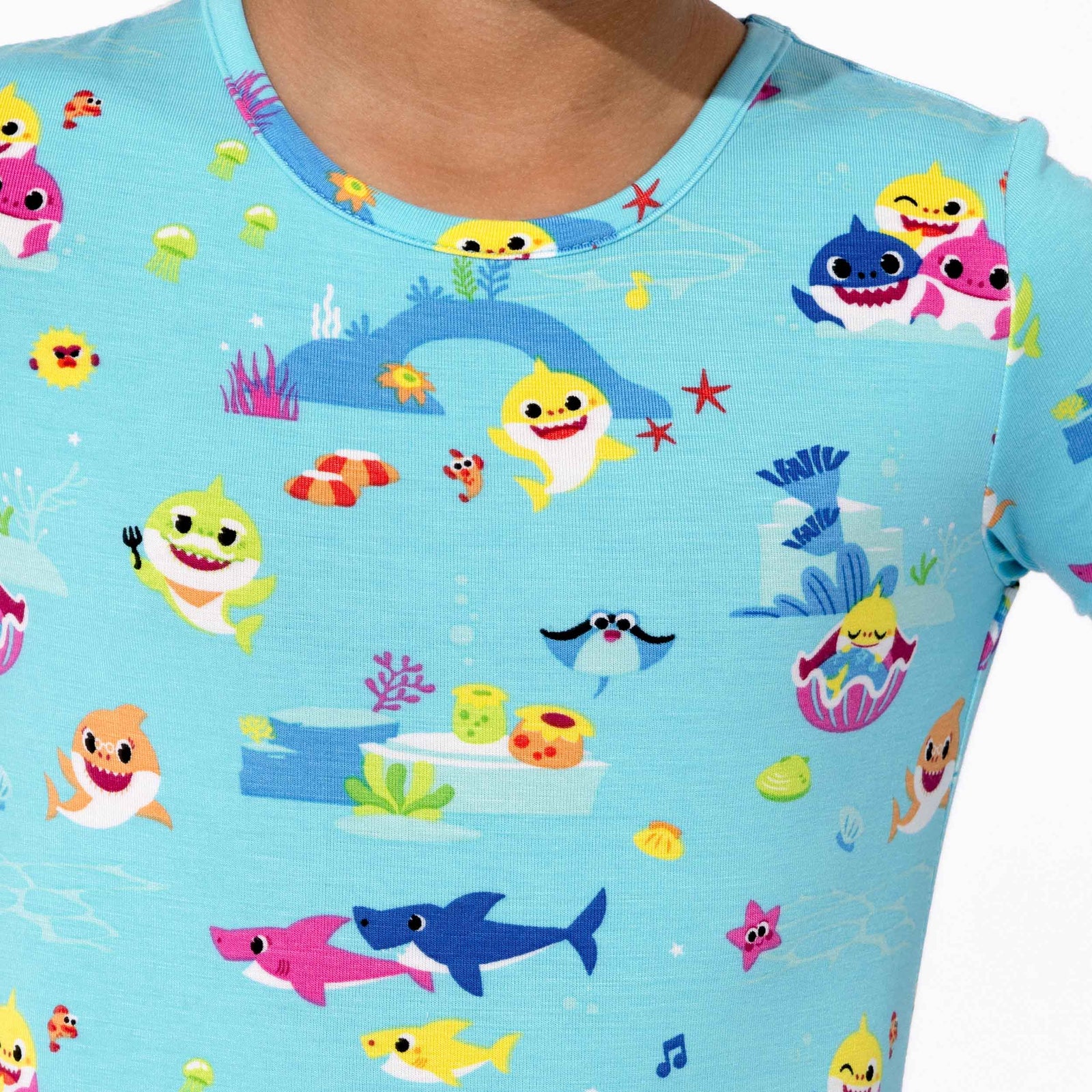 Baby Shark Bamboo Kids Pajamas: Dive into Dreamland Bellabu Bear