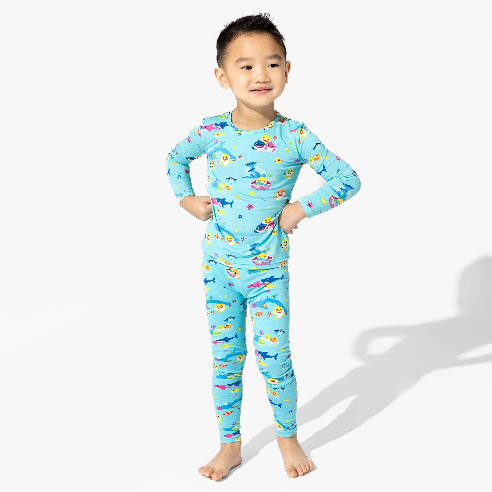 Baby Shark Bamboo Kids Pajamas