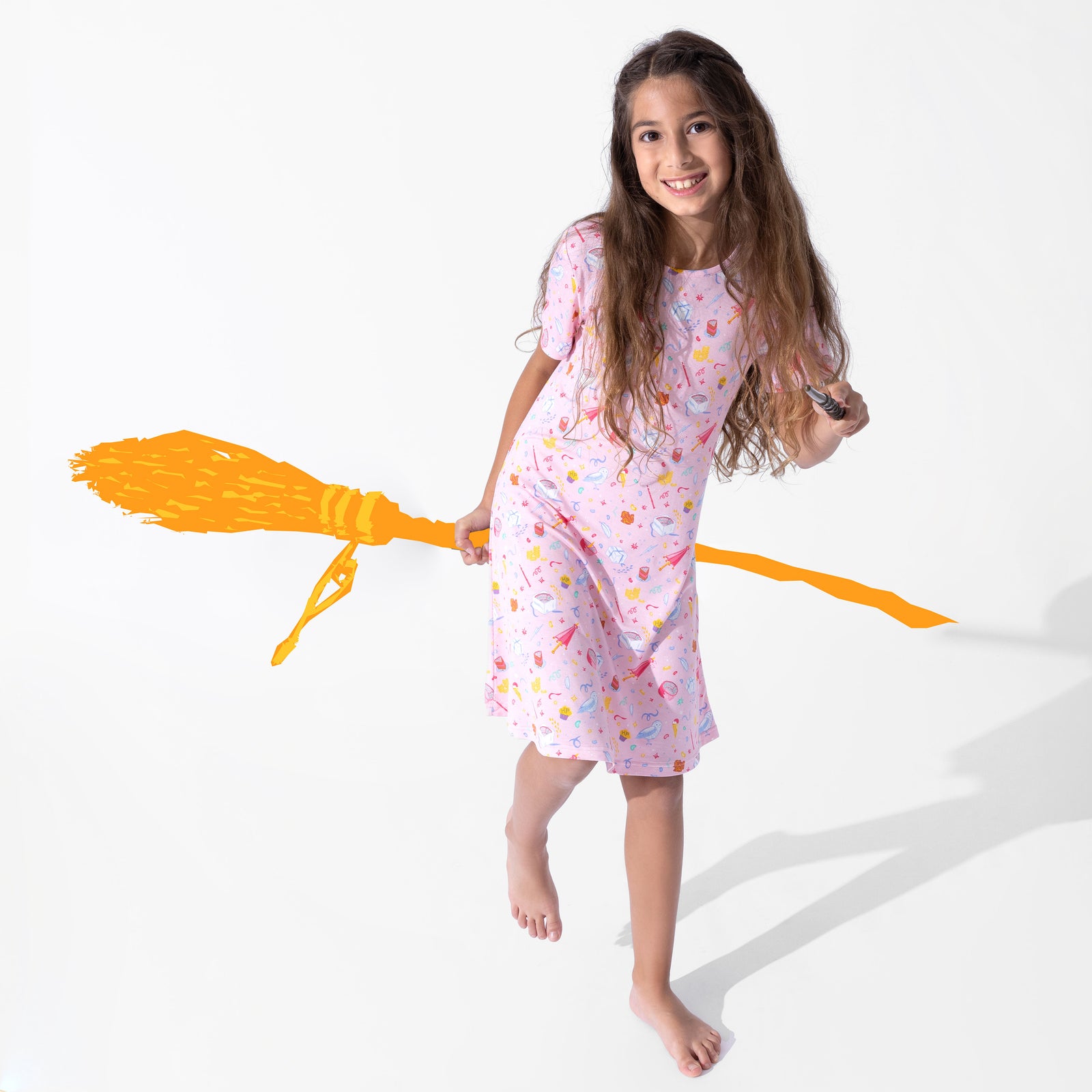 Happee Birthdae Harry Bamboo Girls' Short Sleeve Dress