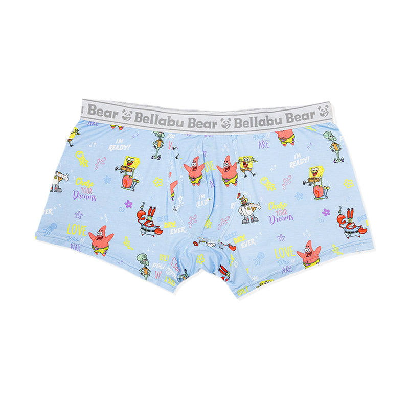 SpongeBob SquarePants Bamboo Men's Boxer Brief 3-Pack