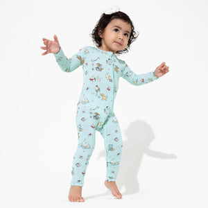 Puppy Love Bamboo Convertible Footie