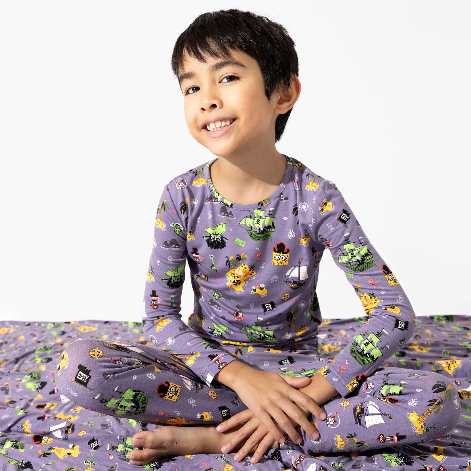 SpongeBob SquarePants: Flying Dutchman Bamboo Kids Pajamas