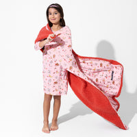 Love Kittens Bamboo Girls' Long Sleeve Dress