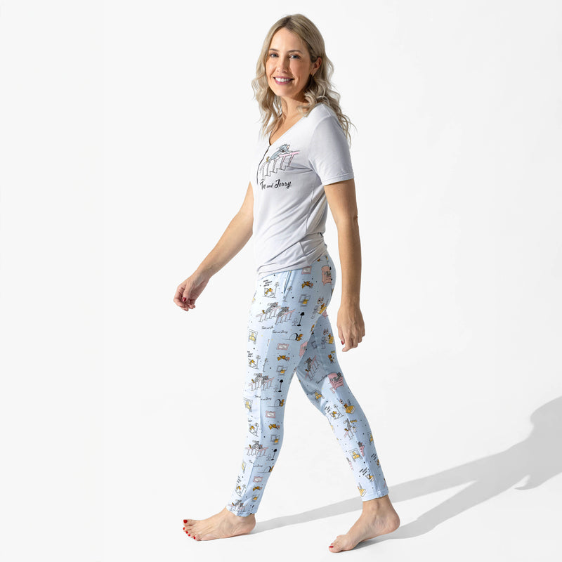 Tom & Jerry: Home Sweet Home Bamboo Women's Pajama Set