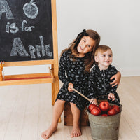 Little Genius Bamboo Girls' Long Sleeve Dress