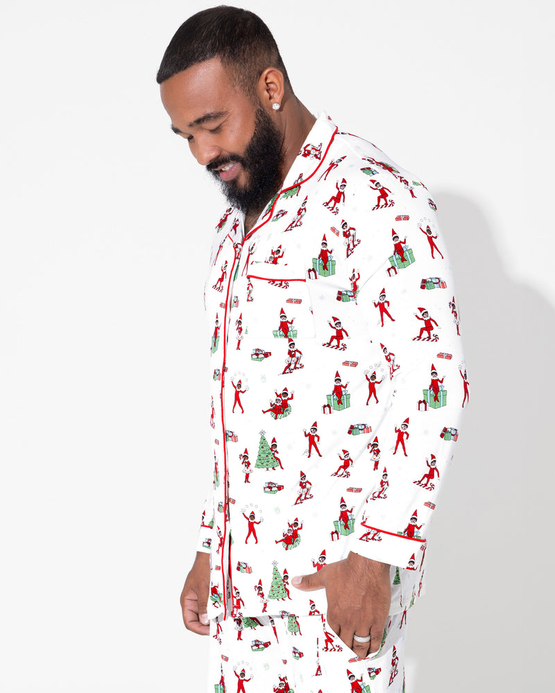 The Elf On The Shelf Bamboo Men's Pajama Set