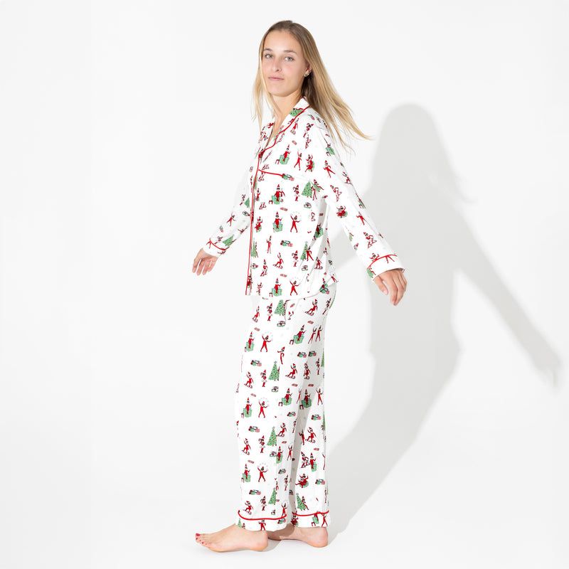 The Elf On The Shelf Bamboo Women's Pajama Set