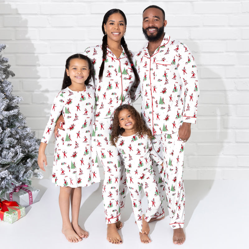 The Elf On The Shelf Bamboo Girls' Long Sleeve Dress