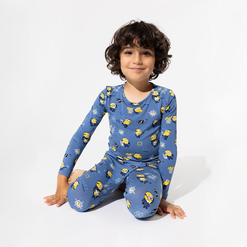 Despicable Me 4: Minions Anti-Villain League Bamboo Kids Pajamas