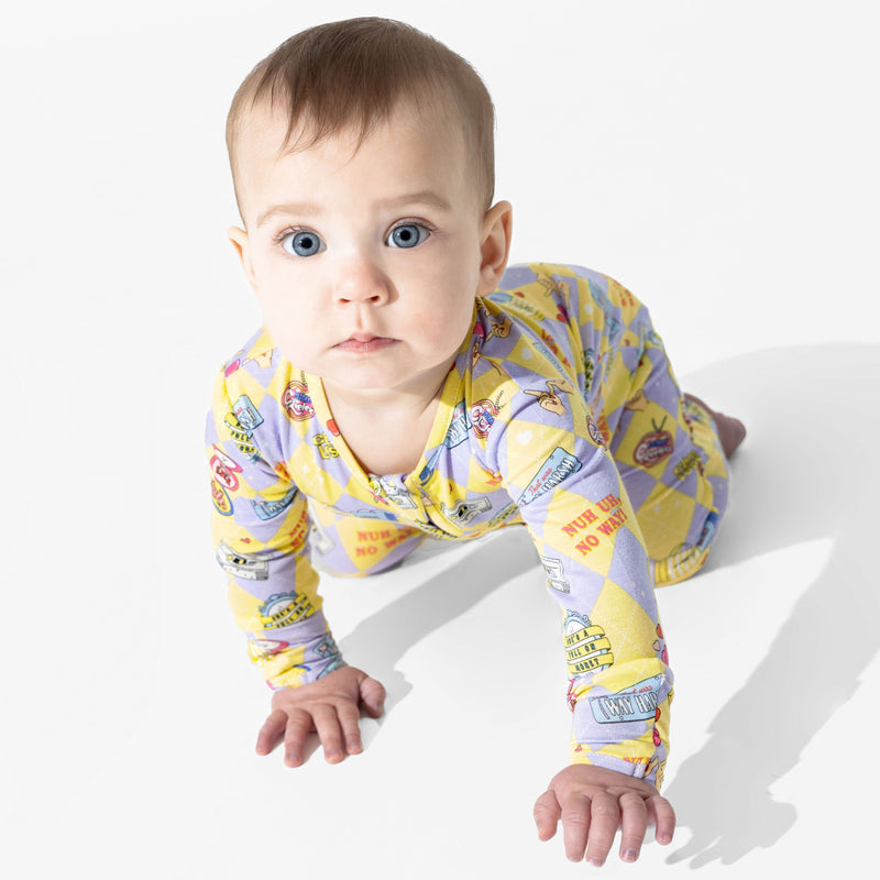 Clueless As If! Bamboo Convertible Footie