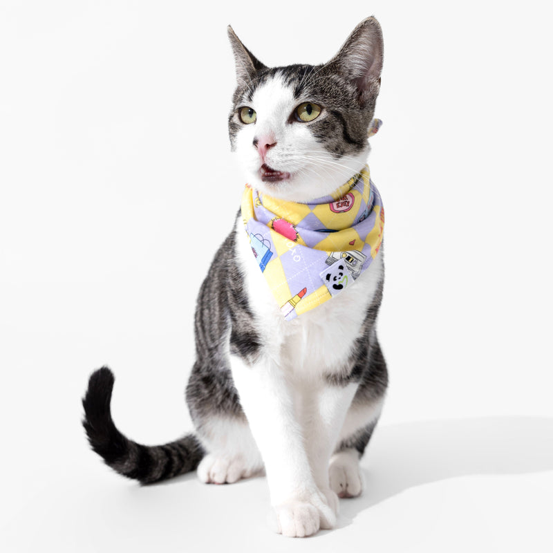 Clueless As If! Bamboo Matching Pet Bandana