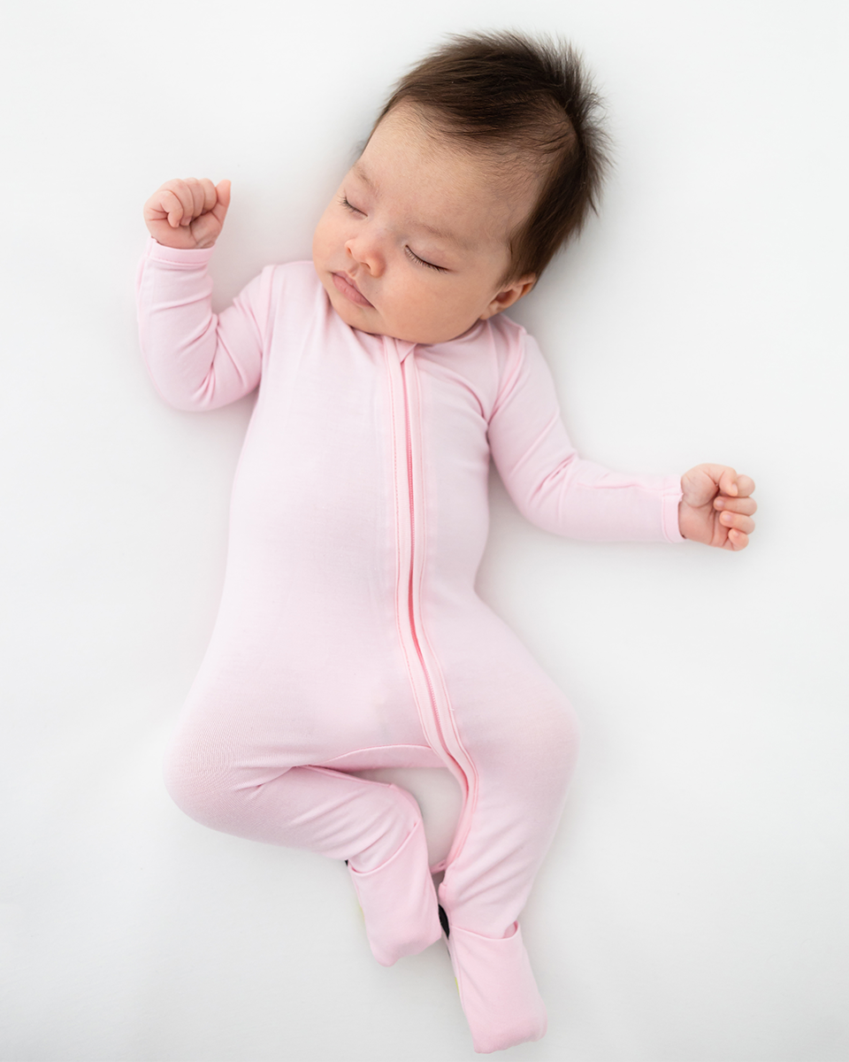 Blush & Bloom Bundle - Bamboo Convertible Footie