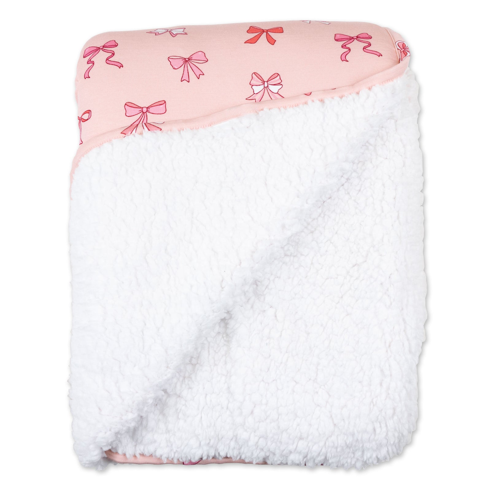 Take A Bow Bamboo Sherpa Blanket