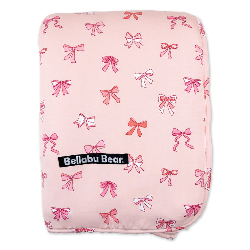 Take A Bow Bamboo Sherpa Blanket