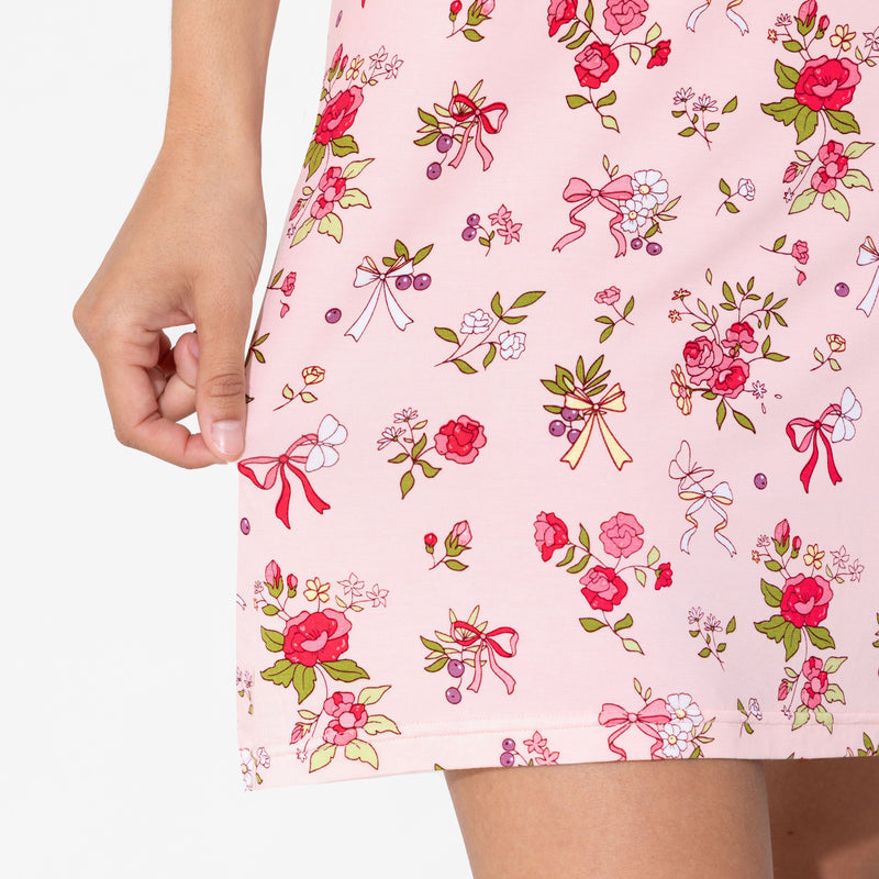 Bows & Blooms Bamboo Women's Nightgown