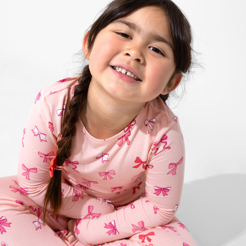 Take A Bow Bamboo Kids Pajamas