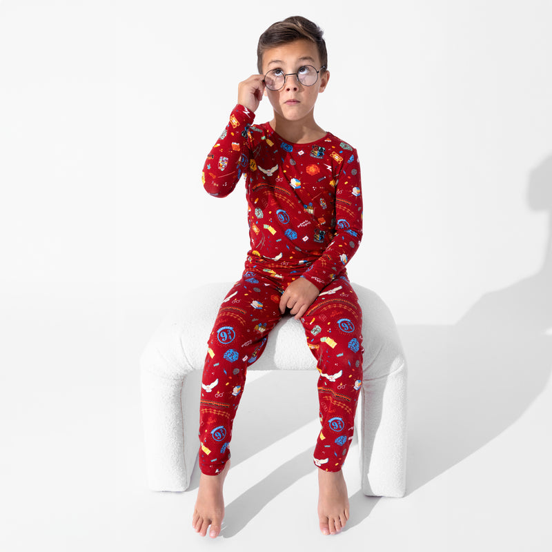 Hogwarts Express Bamboo Kids Pajamas
