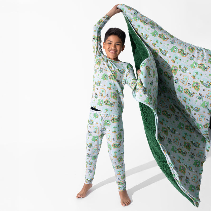 Minecraft: Overworld Dreams Bamboo Kids Pajamas