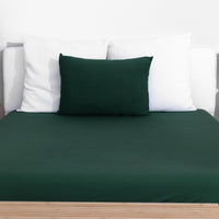 Pine Green Bamboo Bed Sheet Set