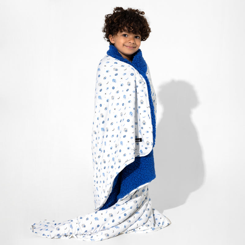 The Eye Bamboo Sherpa Blanket
