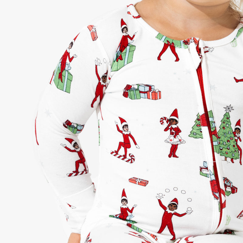 Very Elf Pyjamas Family Fun: Elf On The Shelf Bamboo Pajamas for Everyone! - Bellabu Bear