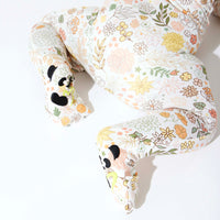 Fall Floral Bamboo Convertible Footie