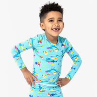 Baby Shark Bamboo Kids Pajamas